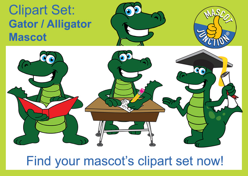 Gator Mascot Clipart Alligator